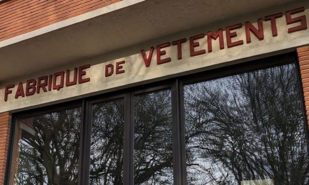 Façade La Fabrique de Vêtements