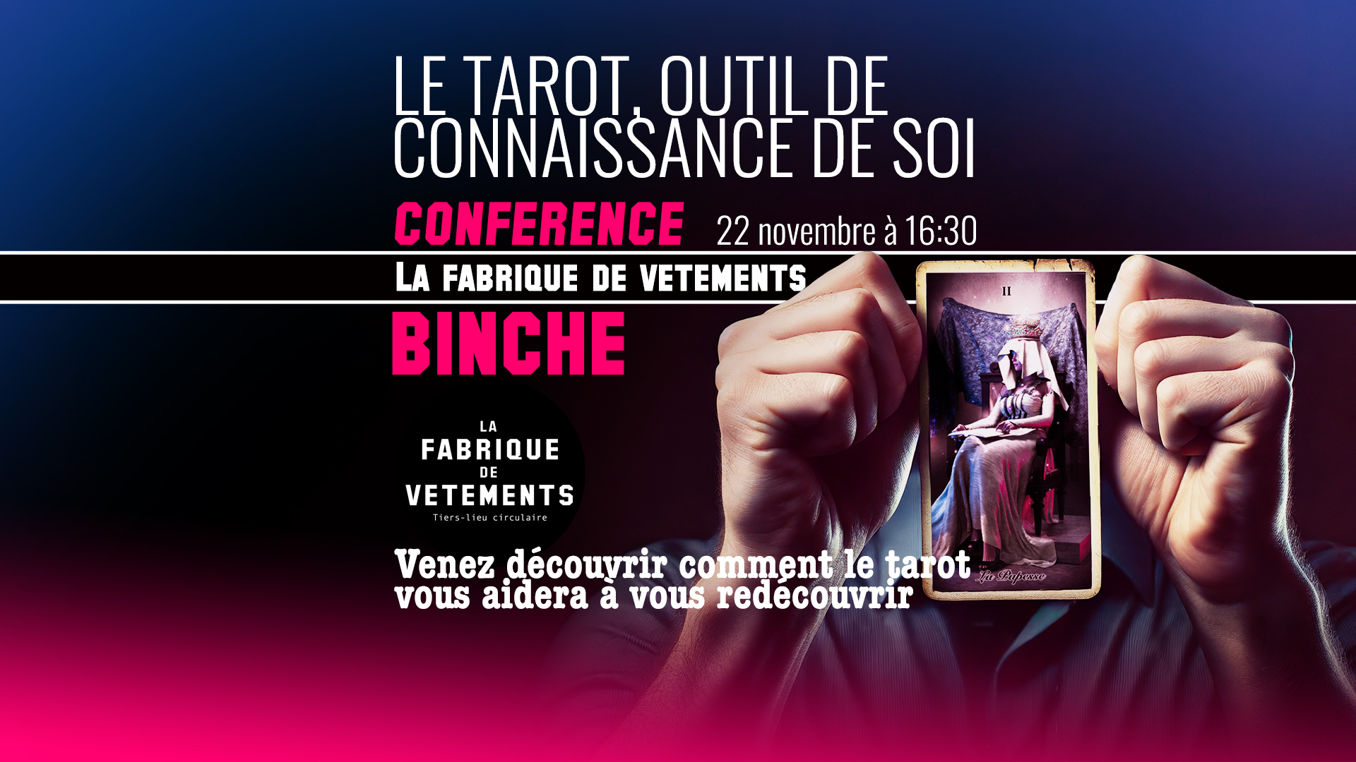 Conférence tarot