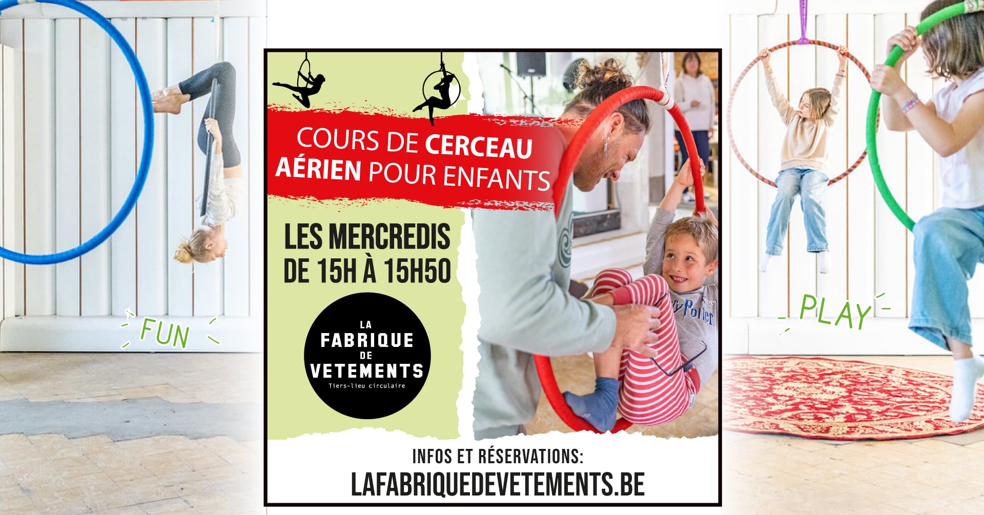 Cours de cerceau pour enfants
