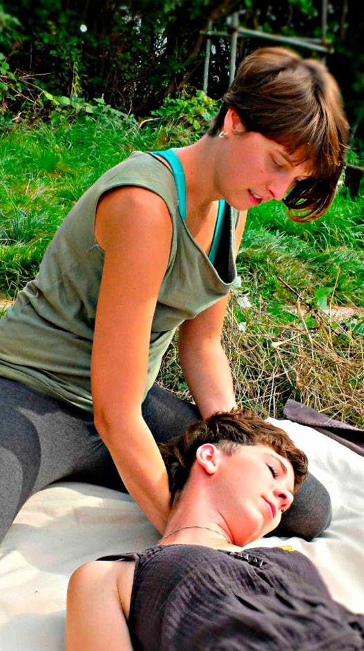 Atelier démo de shiatsu