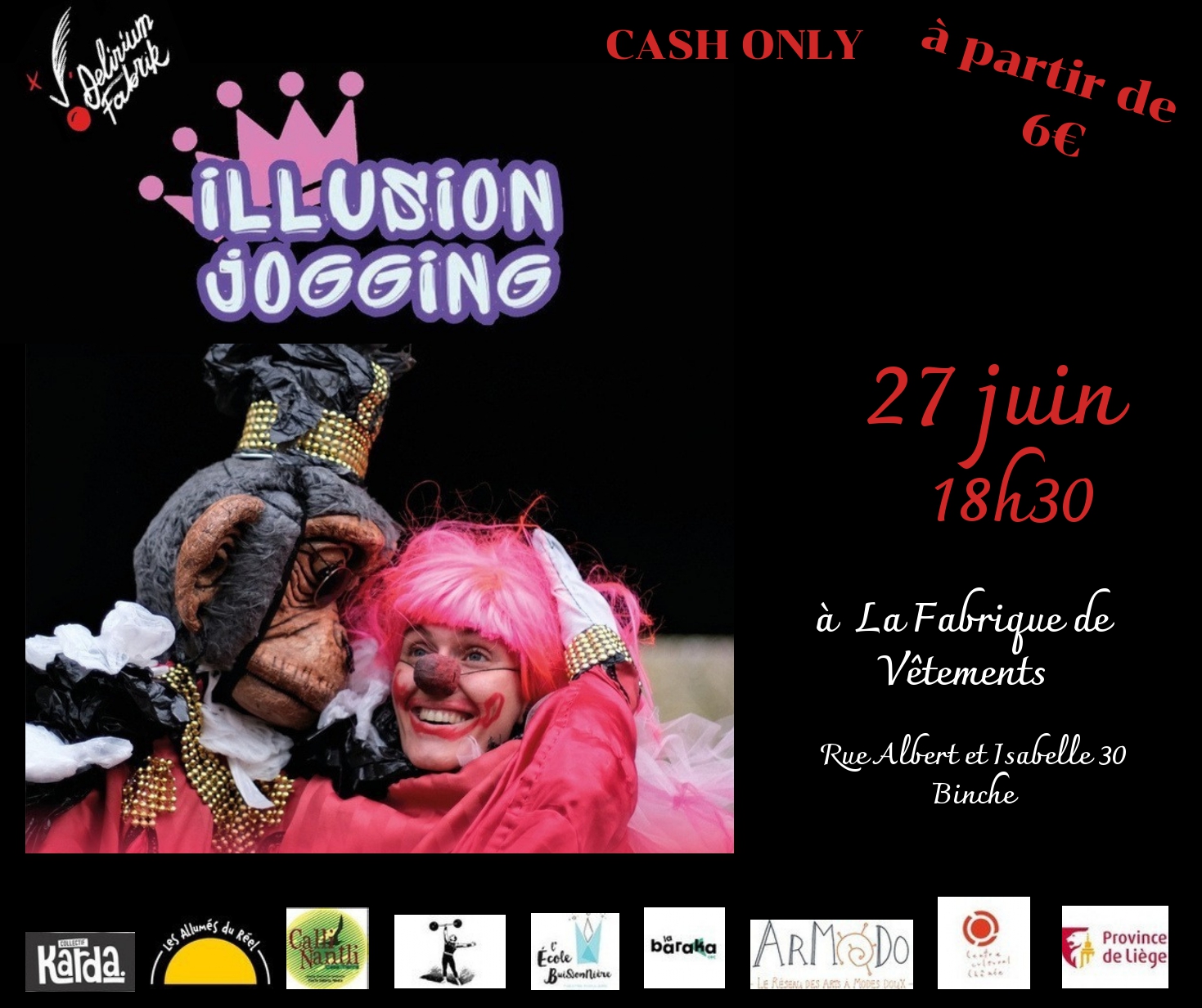 Flyer Illusion Jogging avec Sarah Martin