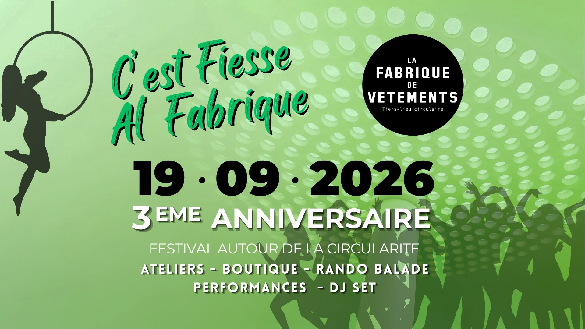 Affiche 3ème anniversaire 2026