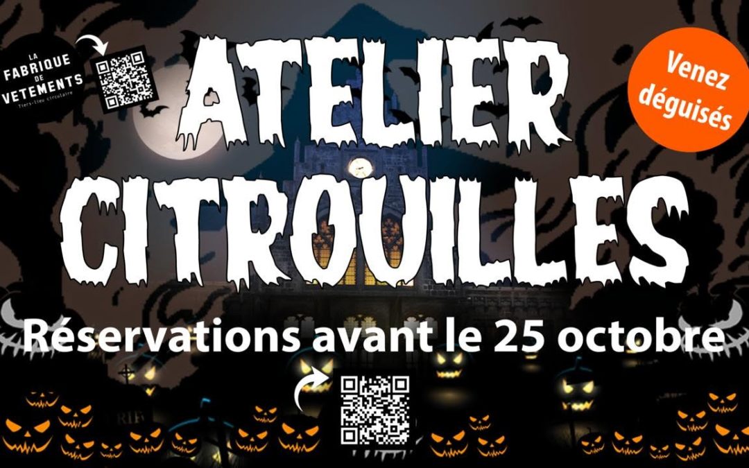 Atelier citrouilles — Halloween approche !